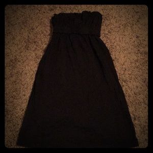 So Black Sleeveless Dress